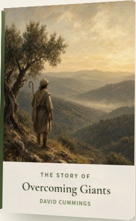 Cover of Overcoming Giants, the story of David Cummings